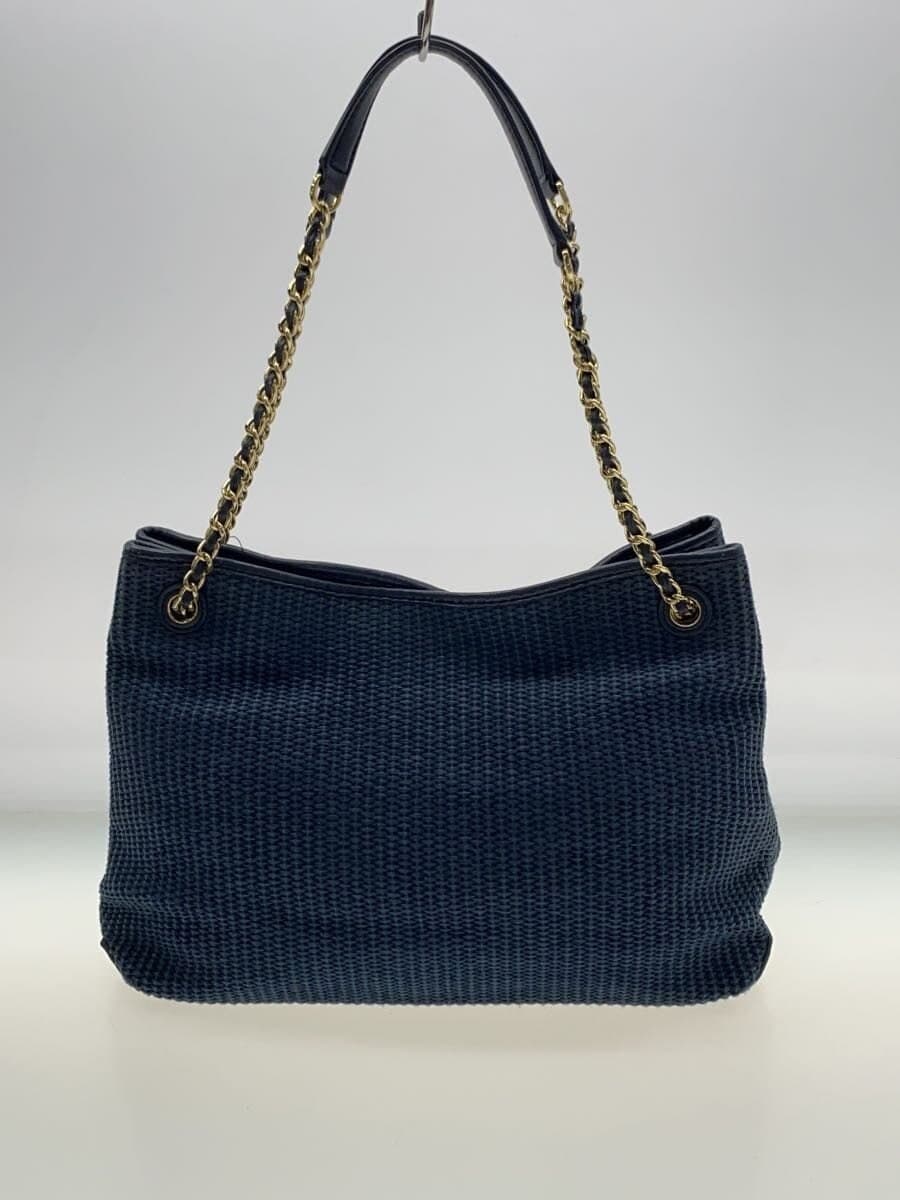 TORY BURCH Tote Bag -- NVY Embossed Logo 3