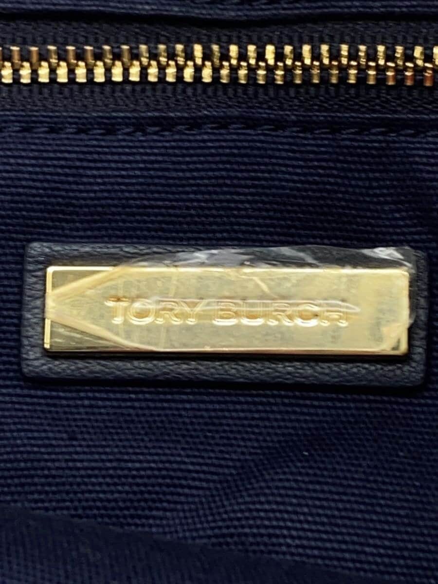 TORY BURCH Tote Bag -- NVY Embossed Logo 5