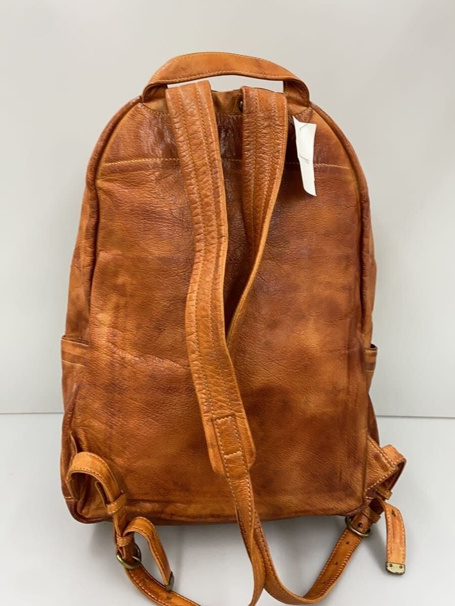 GENTEN Backpack Leather CML Solid Color 3