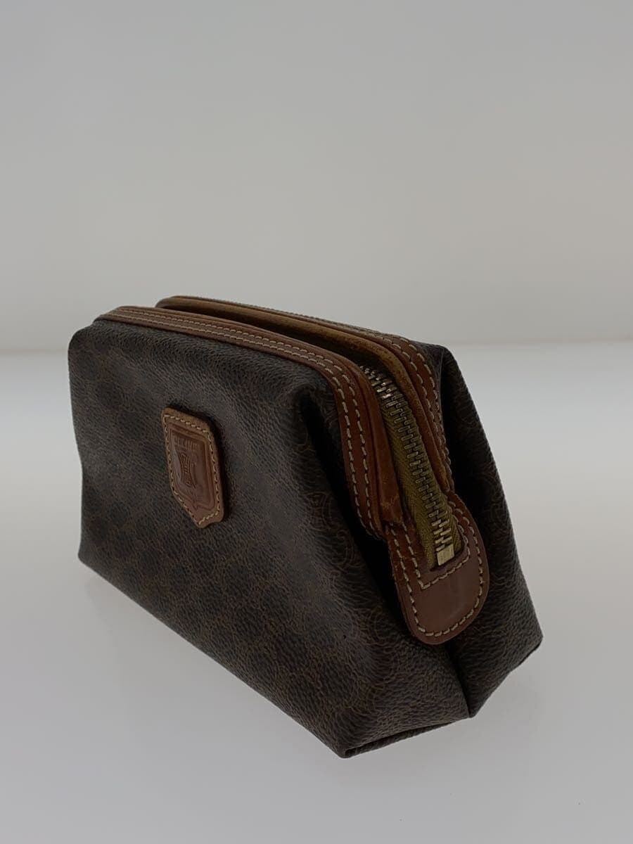 CELINE Macadam Cosmetic Pouch BRW 2