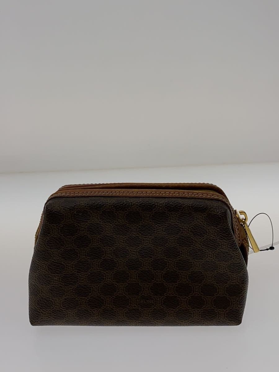 CELINE Macadam Cosmetic Pouch BRW 3