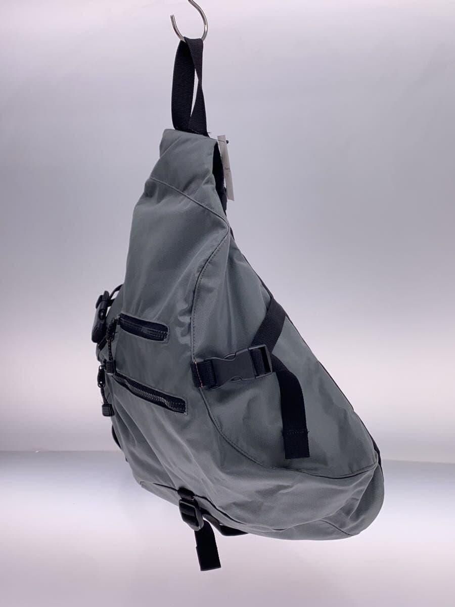 GAP00S Y2K One Shoulder Shoulder Bag Nylon GRY Solid 2