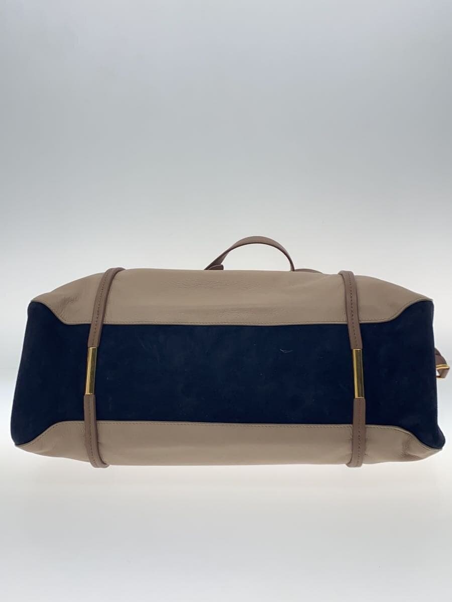 NINA RICCIBALLET Made in Italy Shoulder Bag Leather BEG Solid 4