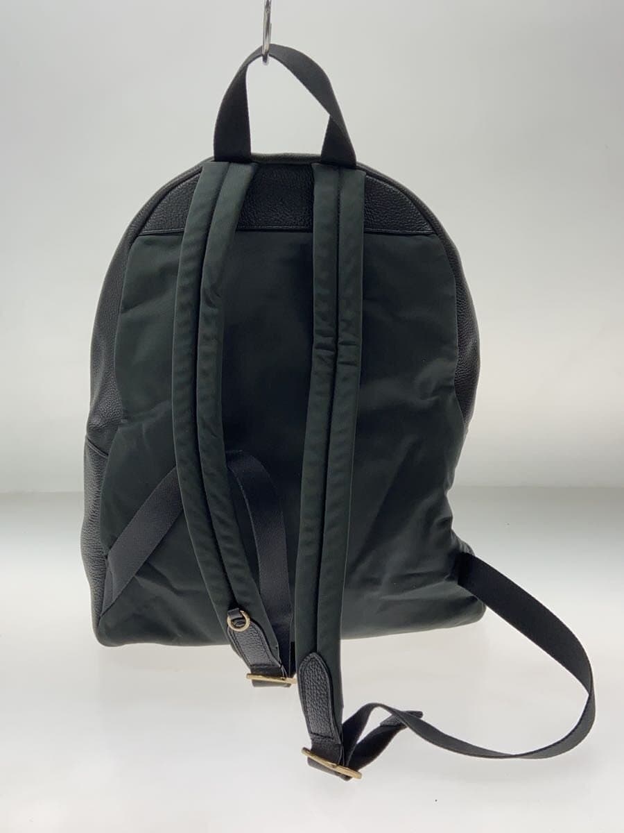 COACH Backpack Leather BLK 3