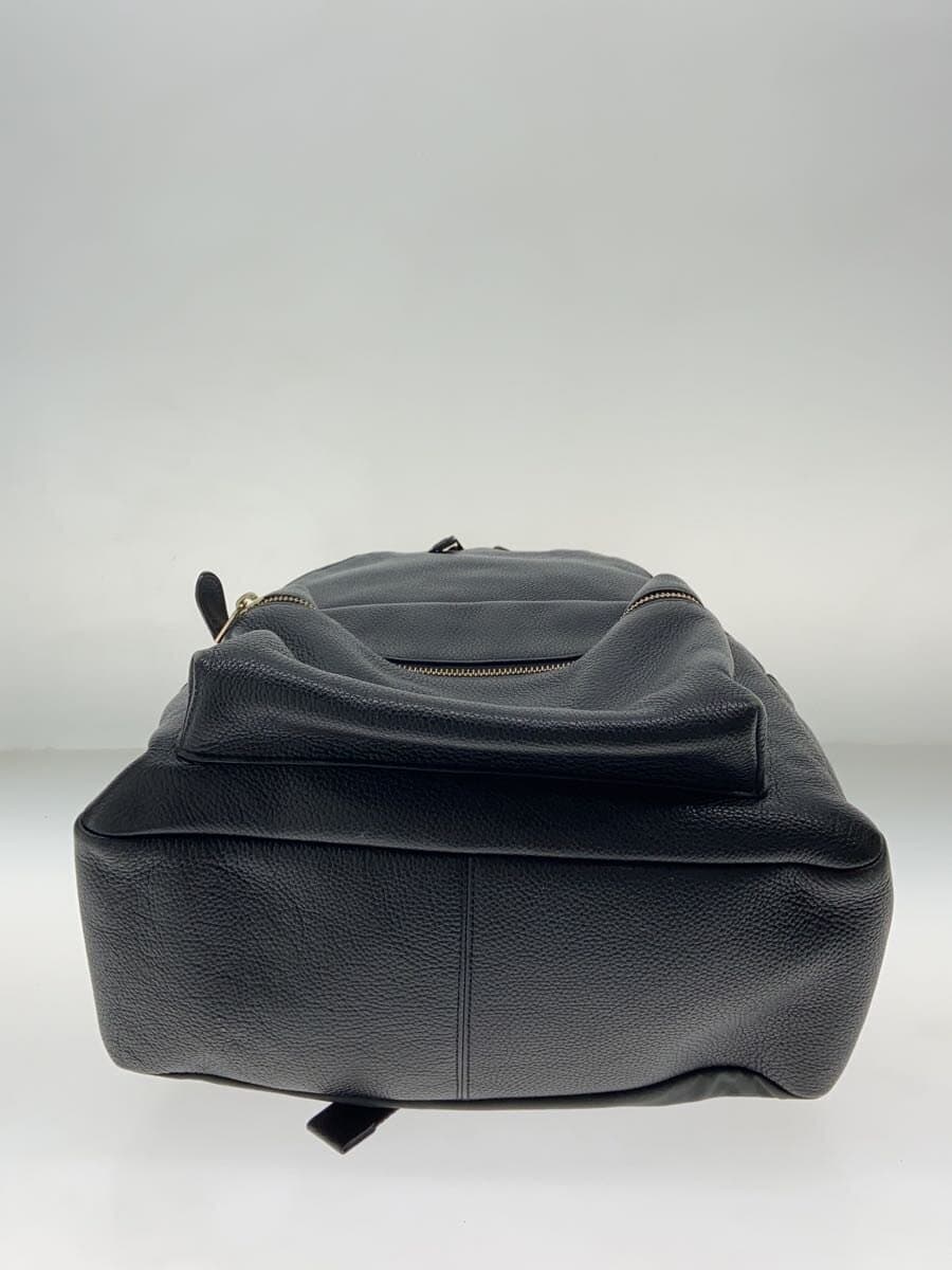 COACH Backpack Leather BLK 4