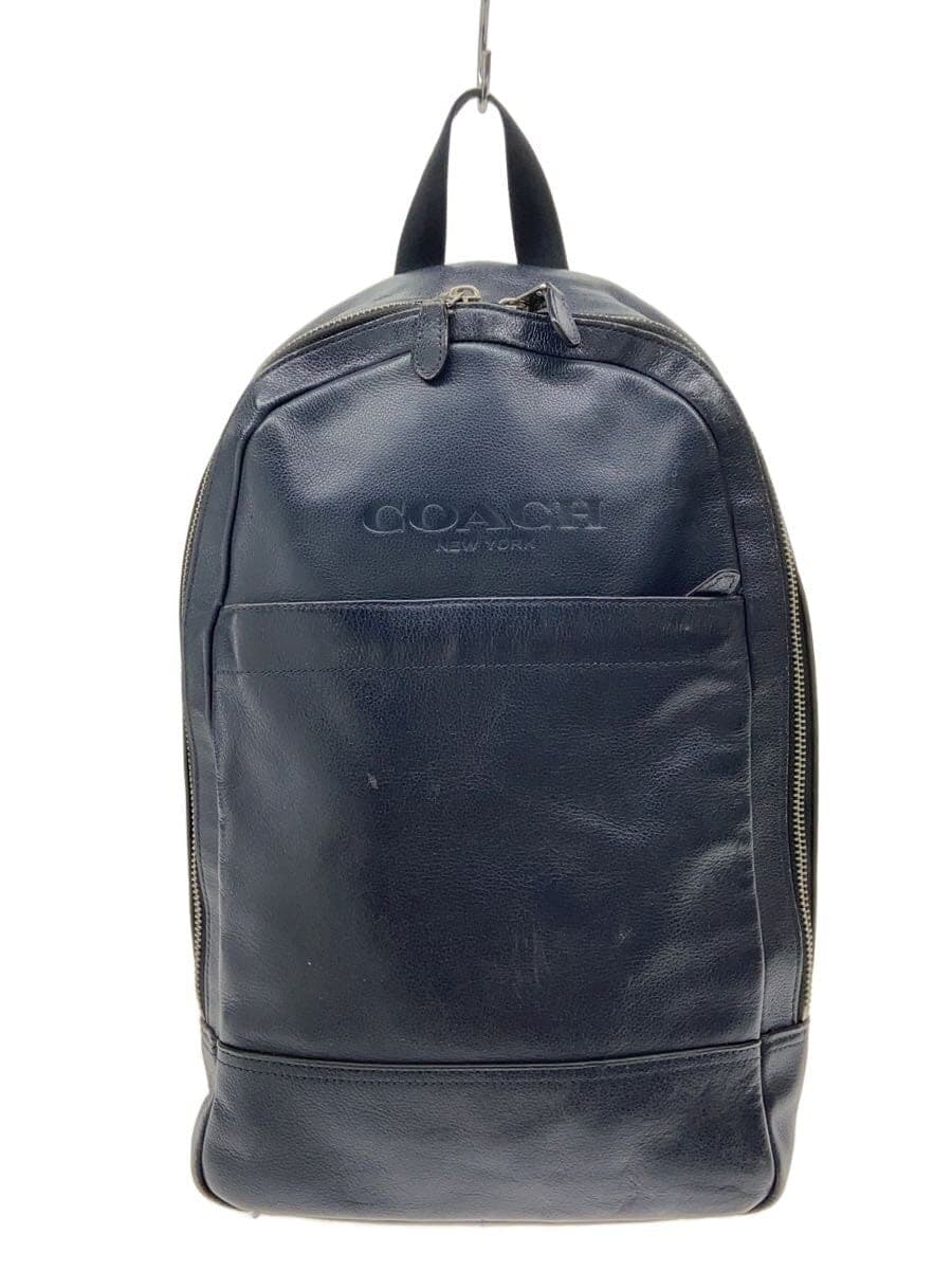 COACH Backpack Leather BLK