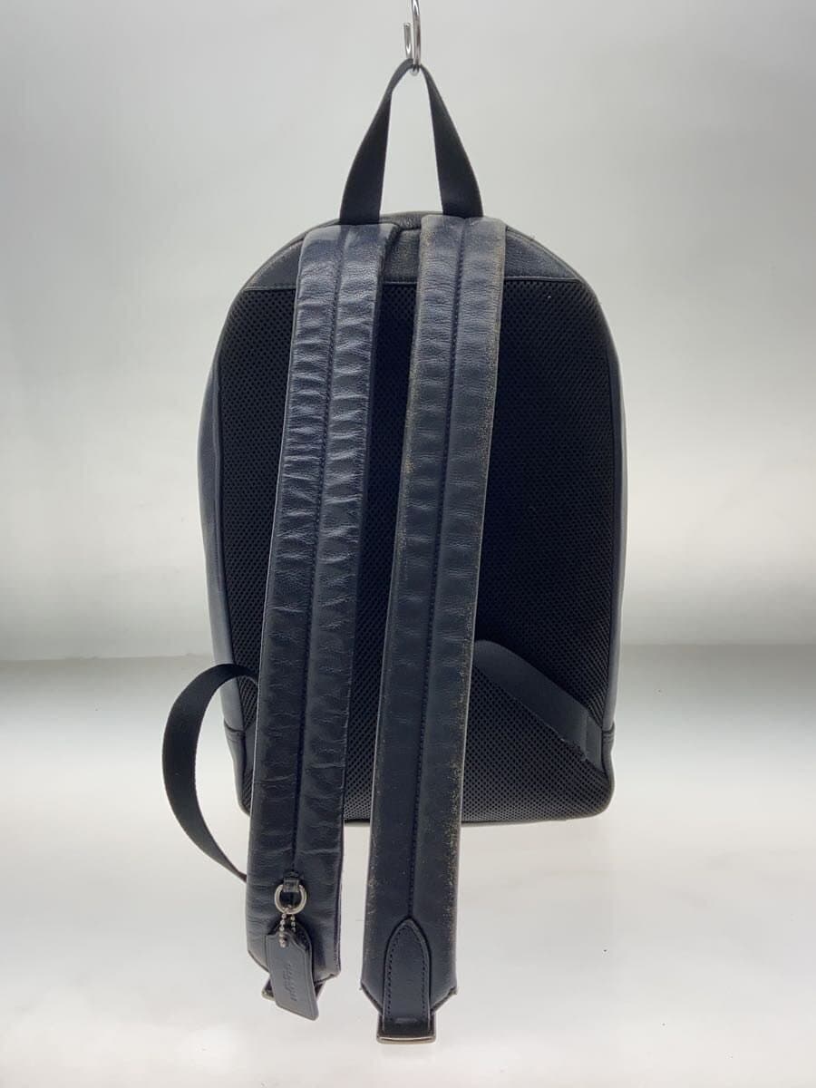 COACH Backpack Leather BLK 3