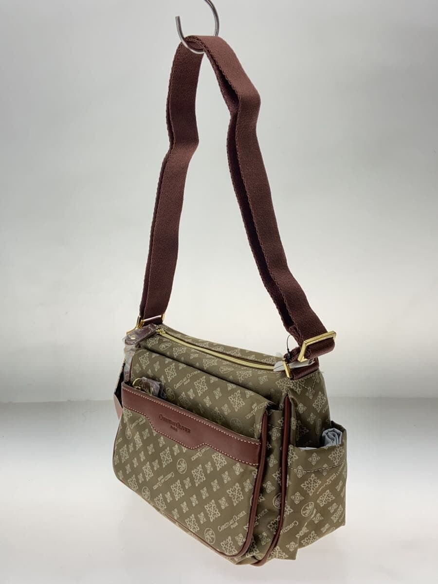 CHRISTIAN OLIVIER Shoulder Bag KHK All Over Pattern 2