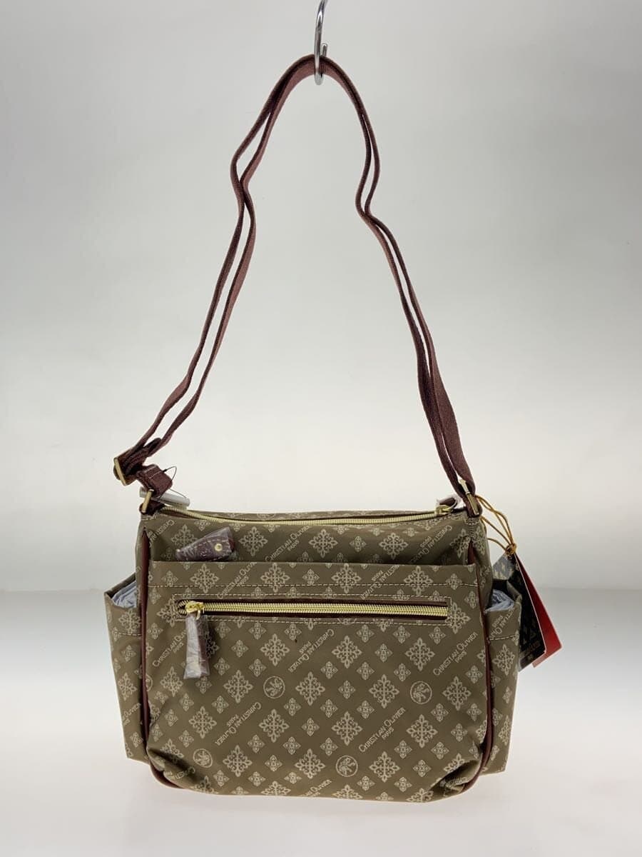 CHRISTIAN OLIVIER Shoulder Bag KHK All Over Pattern 3