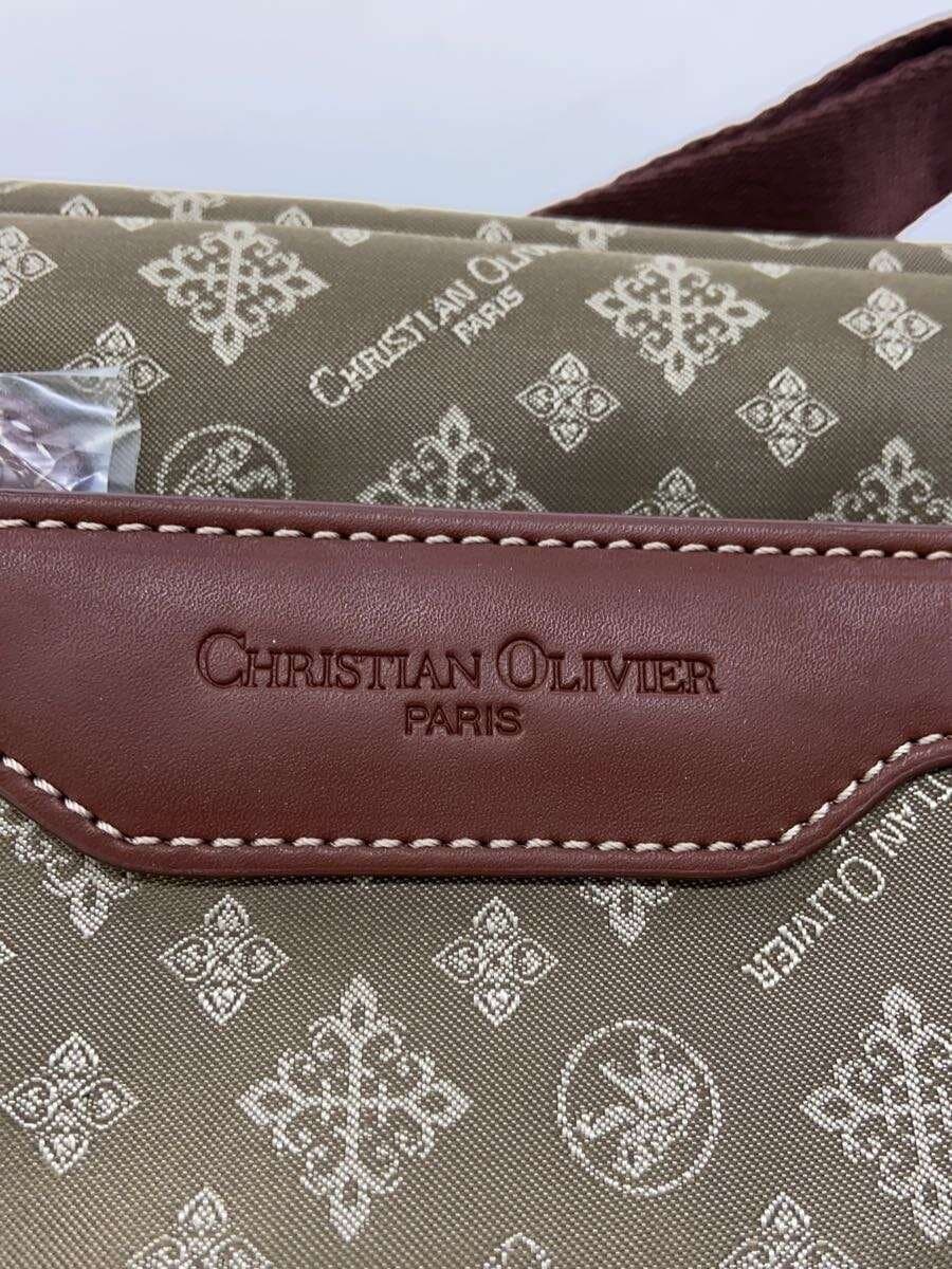CHRISTIAN OLIVIER Shoulder Bag KHK All Over Pattern 5