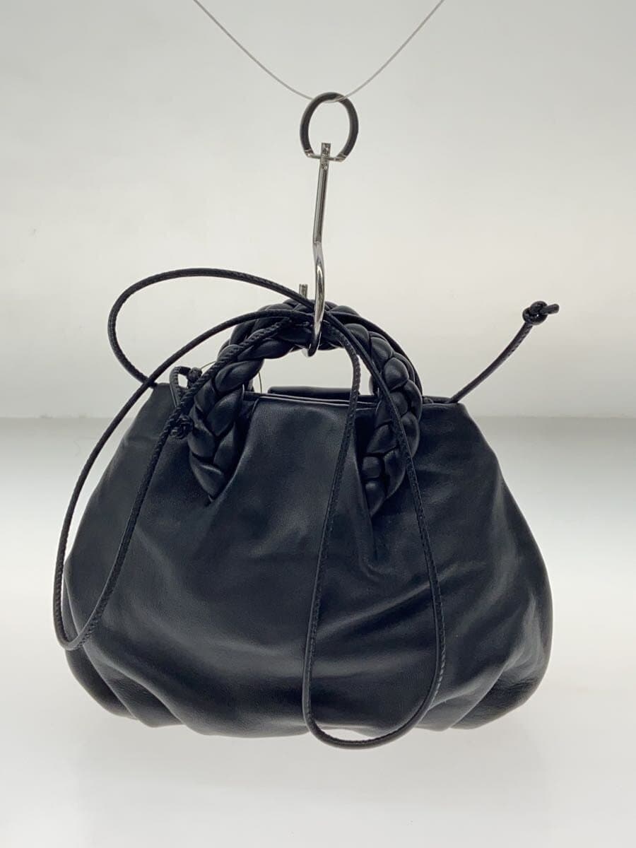 HEREU Handbag Leather BLK 3