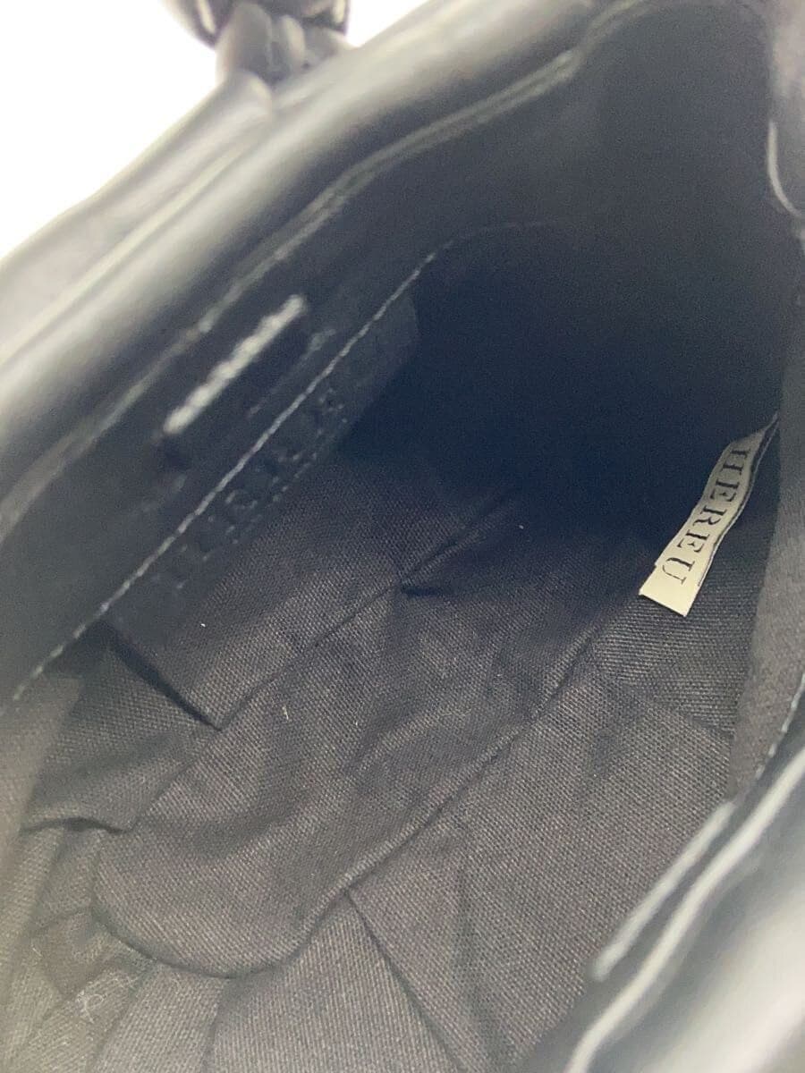 HEREU Handbag Leather BLK 6
