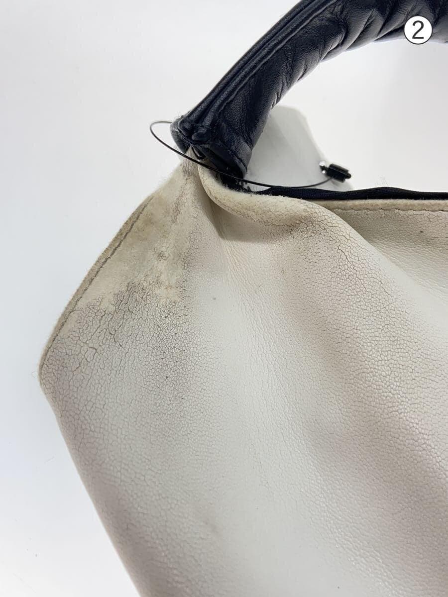 MM6 Bag Leather WHT 7