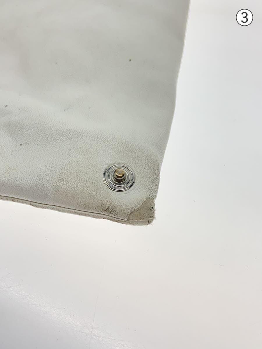 MM6 Bag Leather WHT 8