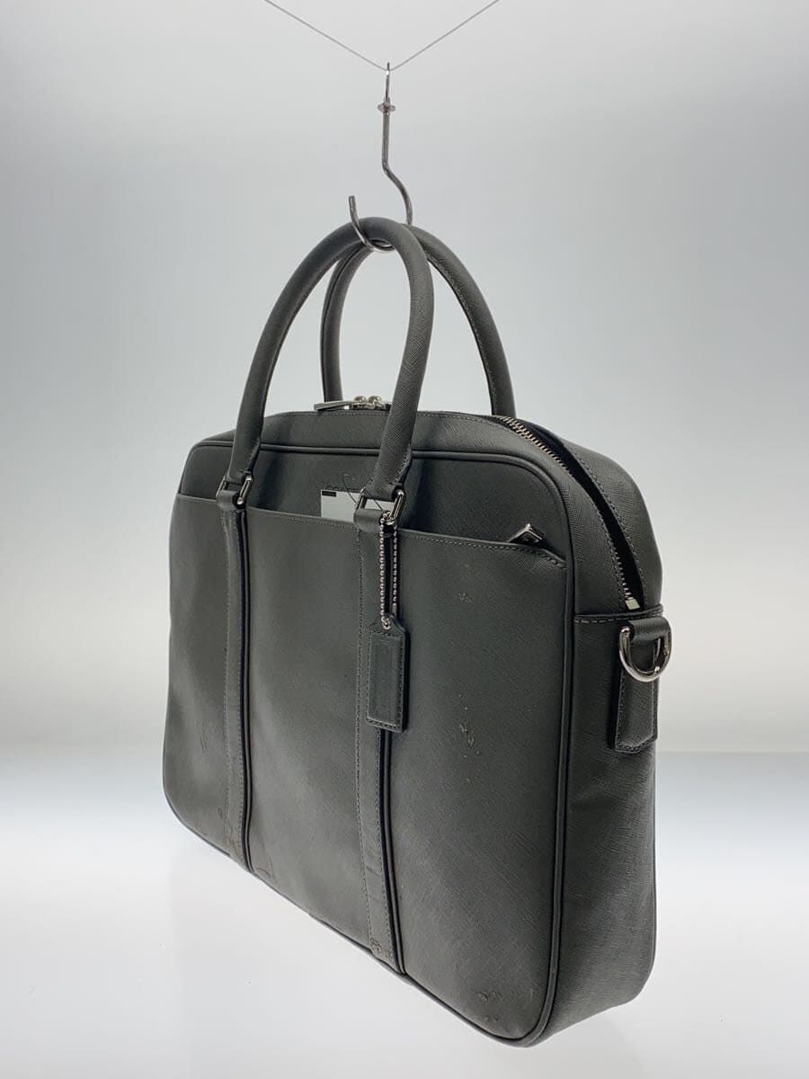 COACH Lexington Saffiano Leather Slim Briefcase Briefcase Leather BEG F71250 2