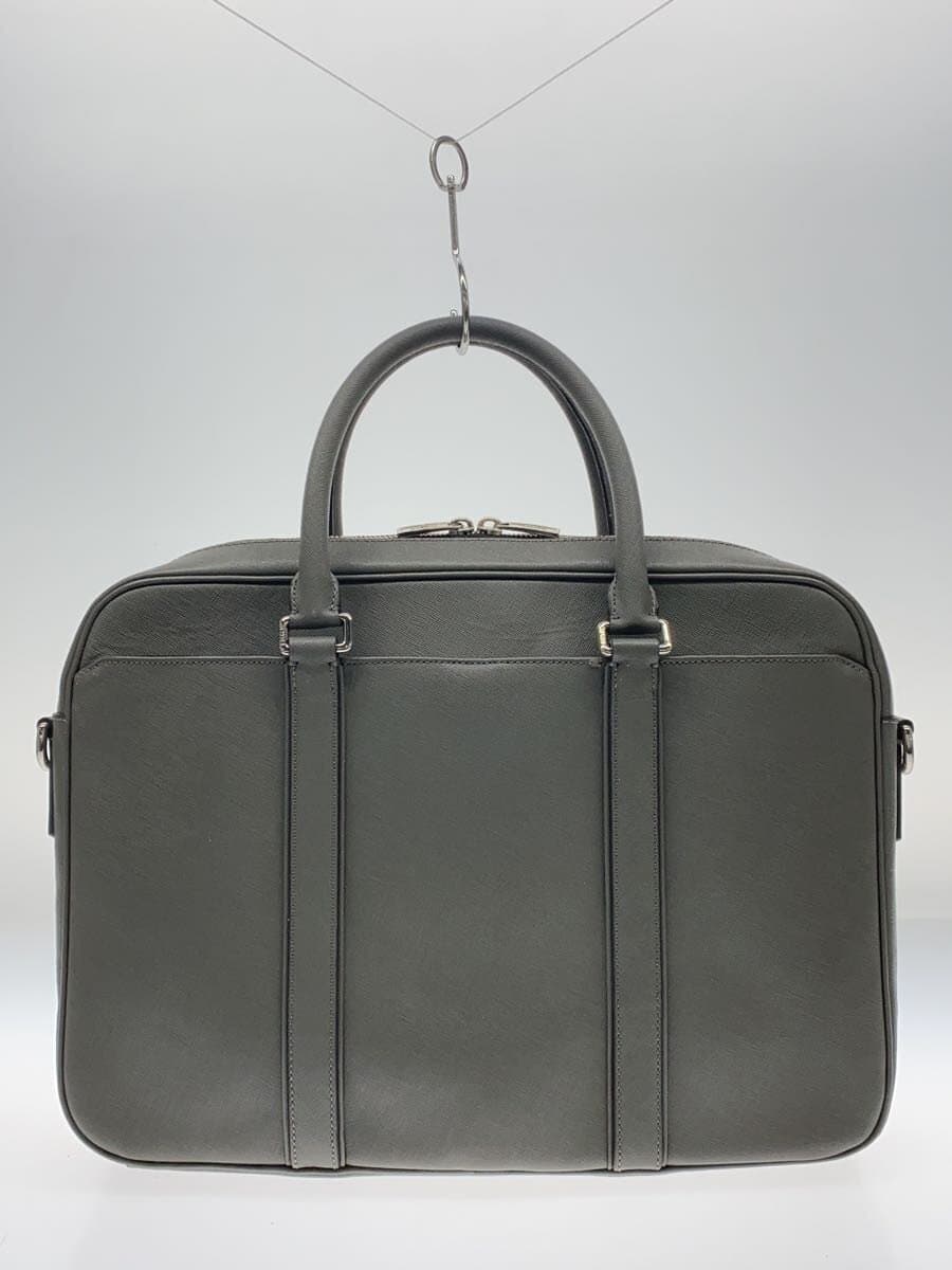 COACH Lexington Saffiano Leather Slim Briefcase Briefcase Leather BEG F71250 3