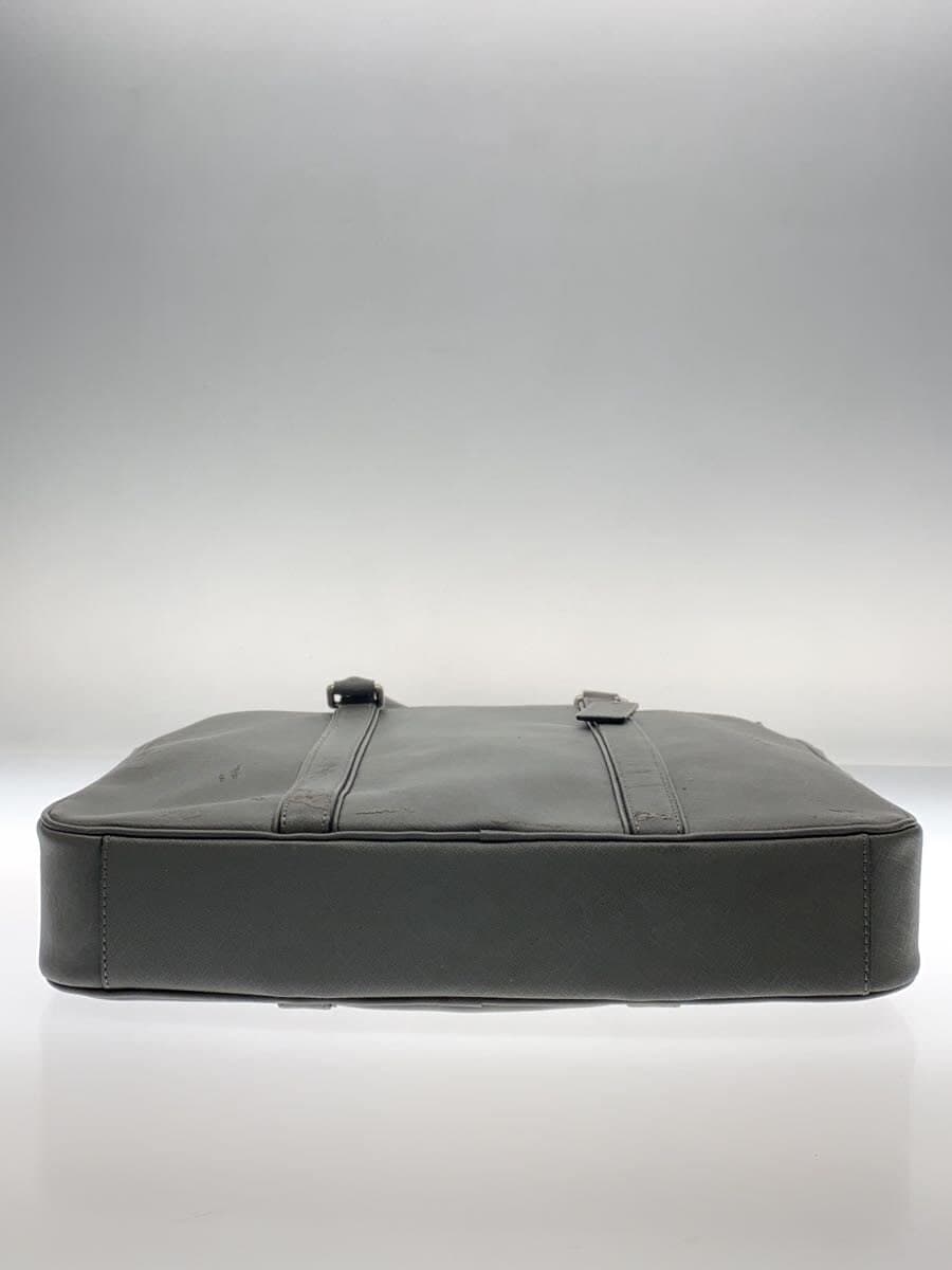 COACH Lexington Saffiano Leather Slim Briefcase Briefcase Leather BEG F71250 4