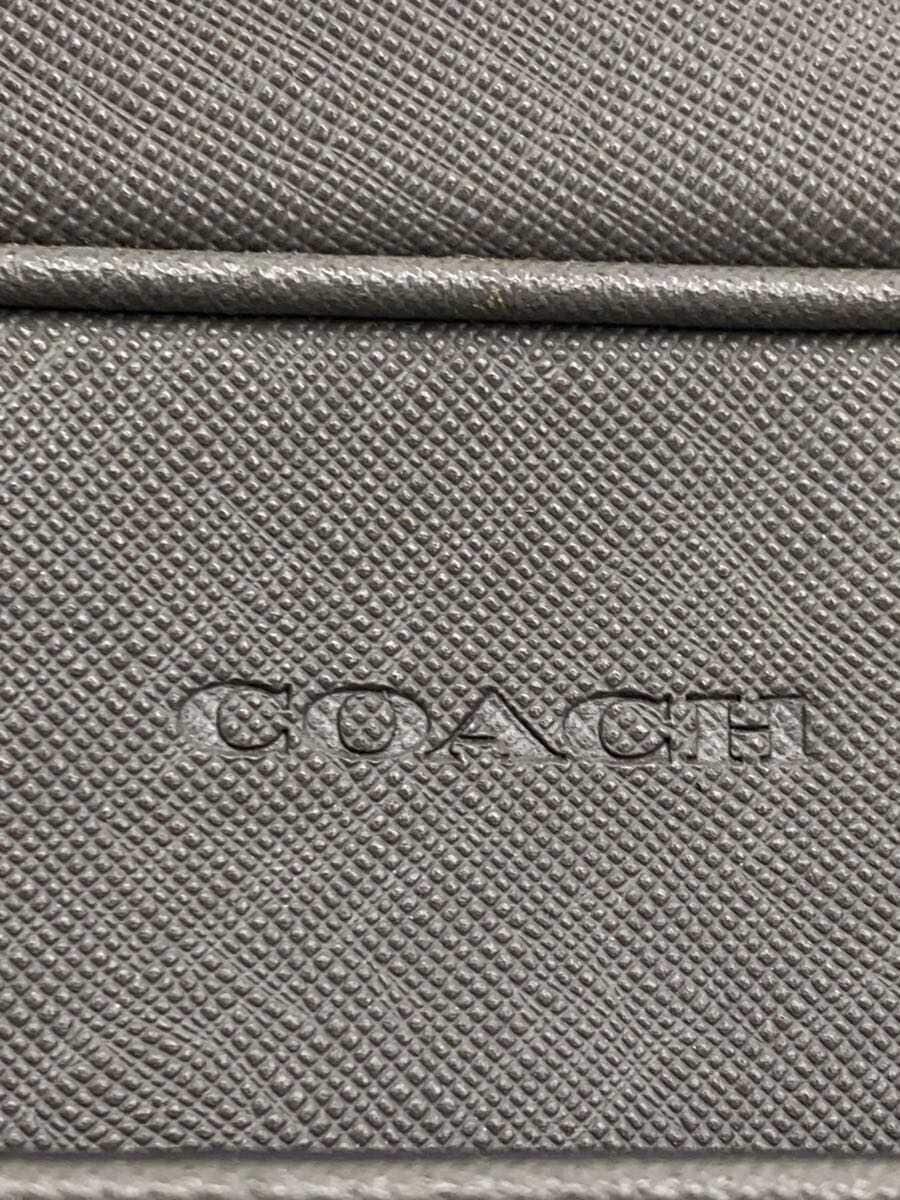 COACH Lexington Saffiano Leather Slim Briefcase Briefcase Leather BEG F71250 5