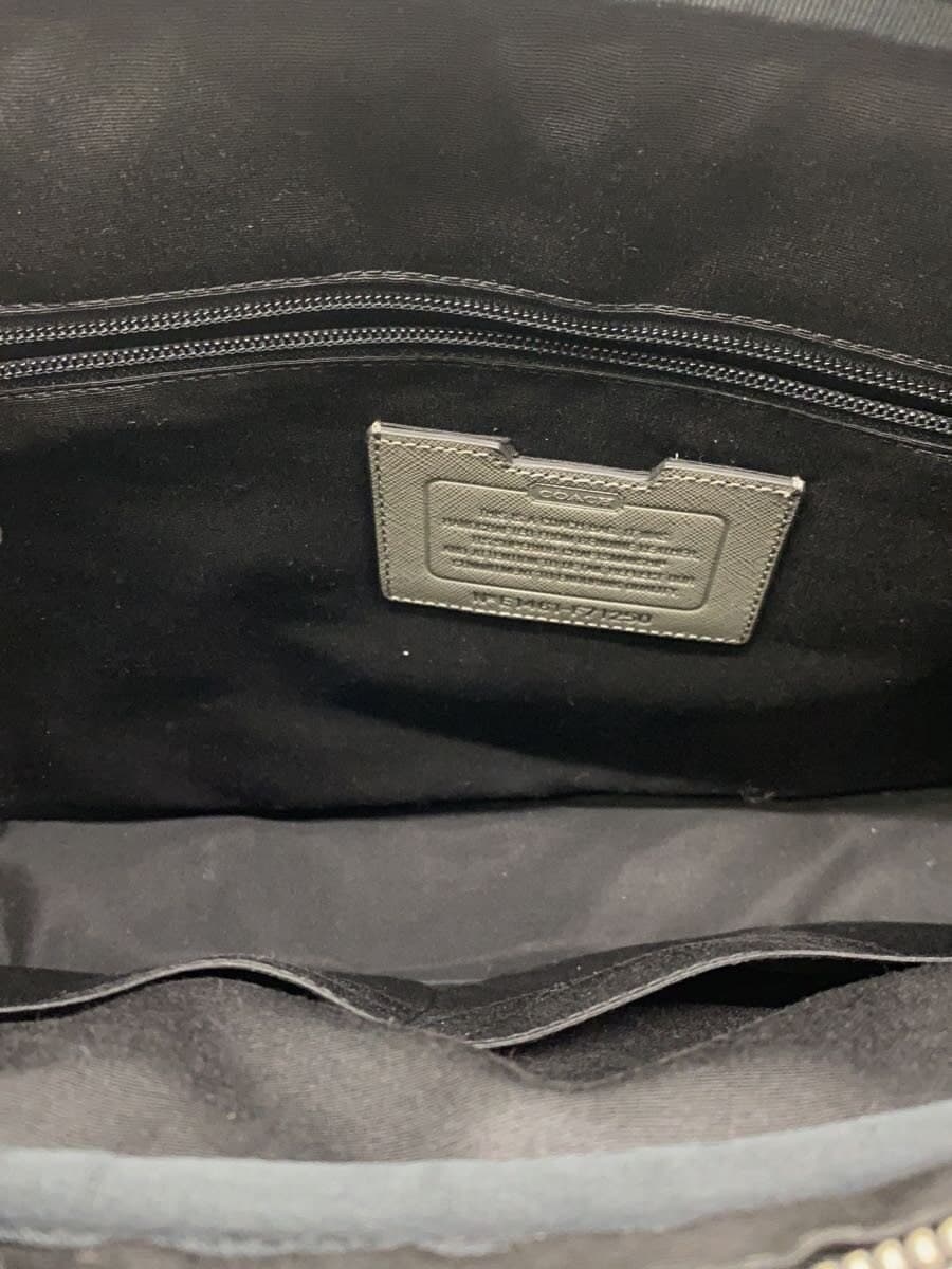 COACH Lexington Saffiano Leather Slim Briefcase Briefcase Leather BEG F71250 6