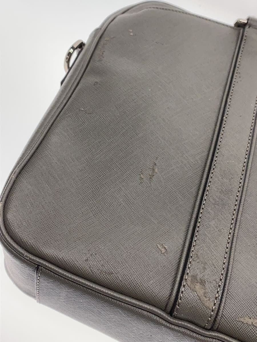 COACH Lexington Saffiano Leather Slim Briefcase Briefcase Leather BEG F71250 8