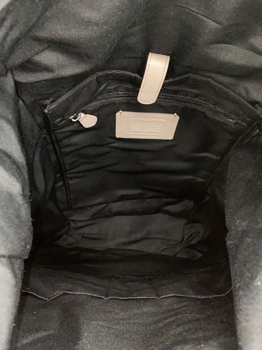 COACH Terrain Roll Top Backpack Burnt Backpack Nylon BEG Solid Color F67312 6