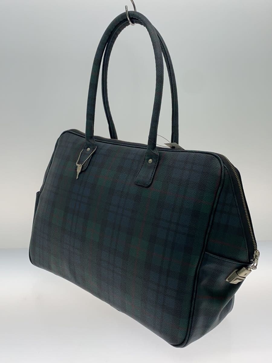 PORTER × B-YOSHIDA Boston Bag -- GRN Check 2