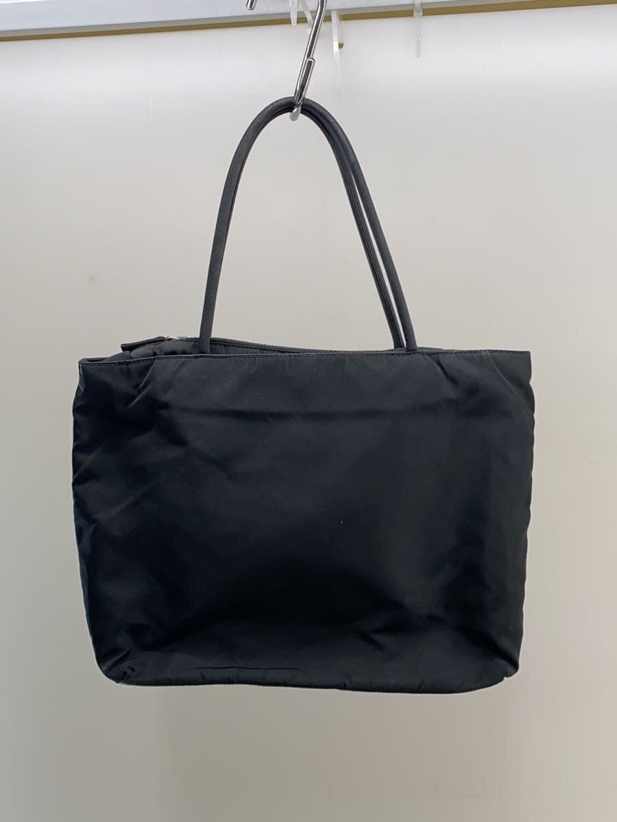 PRADA Handbag Nylon BLK Solid 3