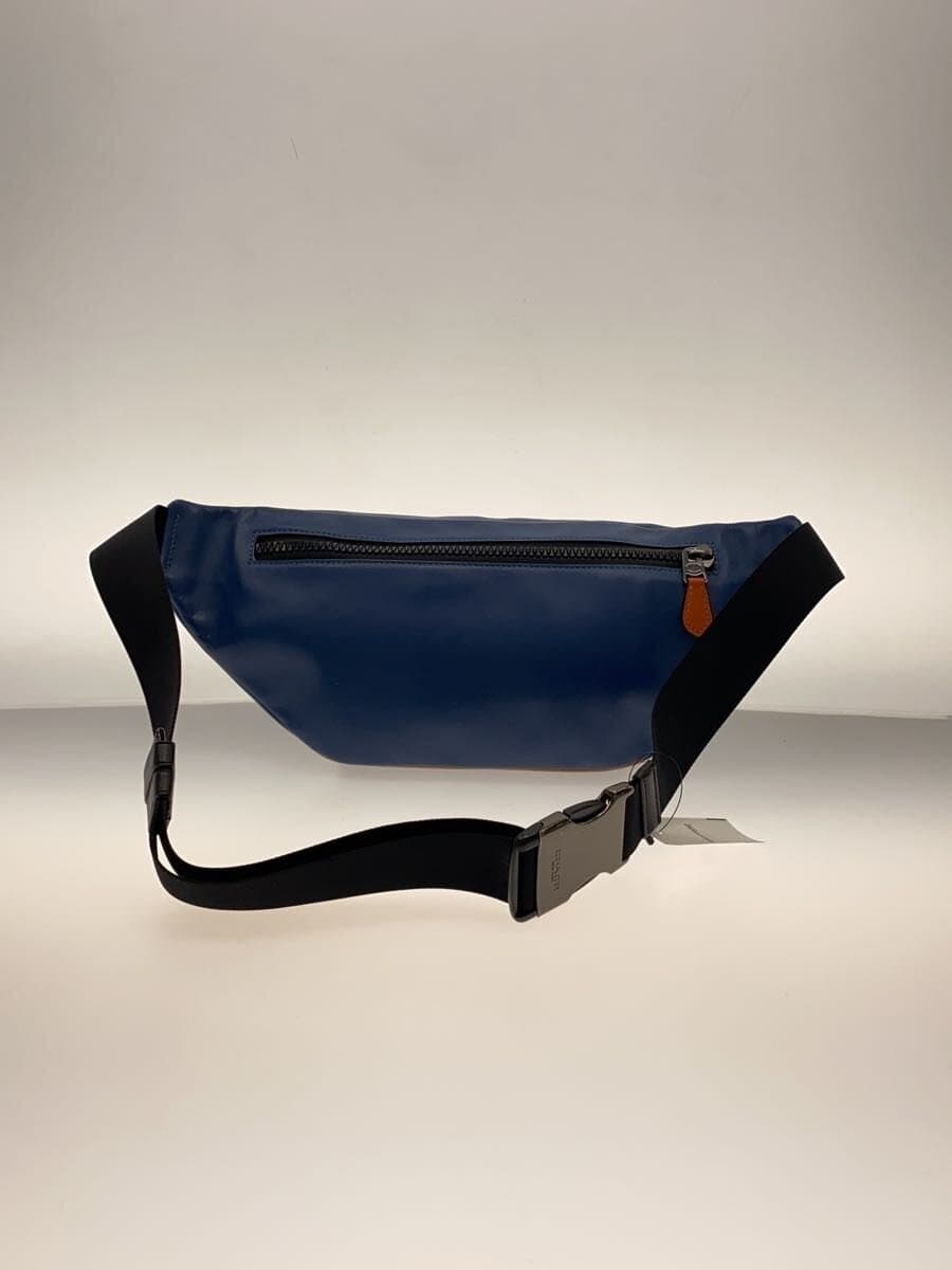 COACH Waist Bag Leather BLU C2724 3