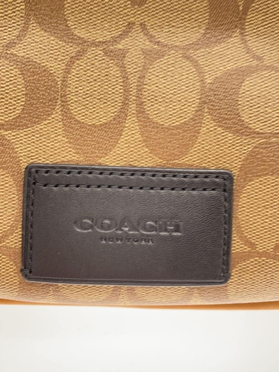 COACH Waist Bag Leather BLU C2724 5