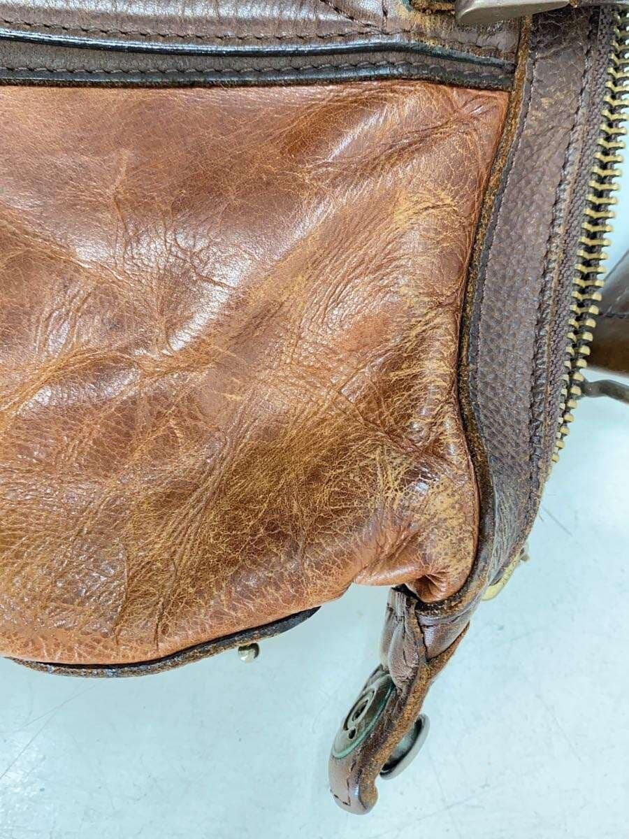 MASTERPIECE Shoulder Bag Leather BRW 9