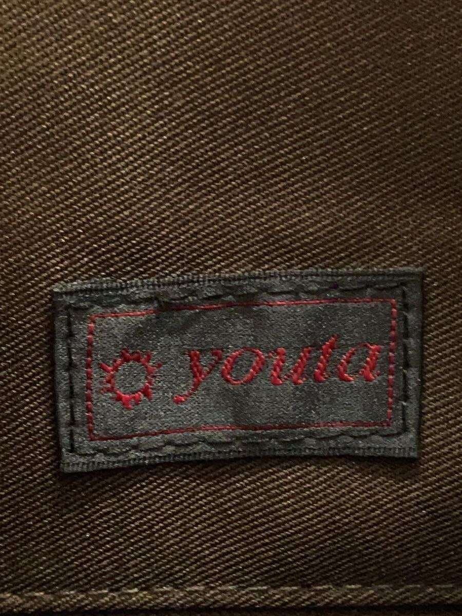 youta Big Shoulder Bag Leather BRW Solid 5