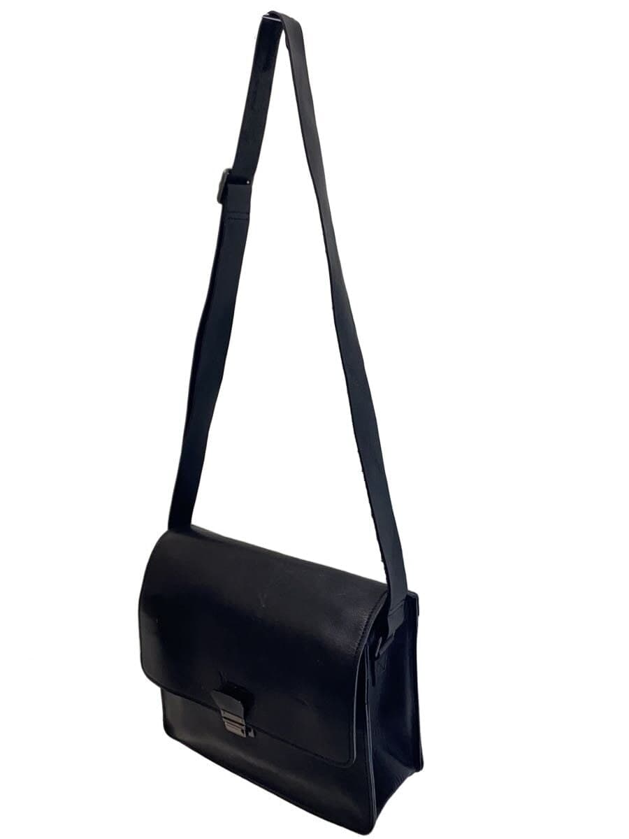 Y’s Messenger Bag Leather BLK Solid 2