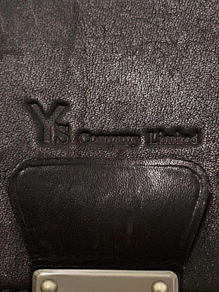 Y’s Messenger Bag Leather BLK Solid 5