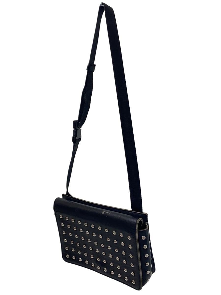 COMME des GARCONS Studs Design Blue Tag Cowhide BLK GK042020 2