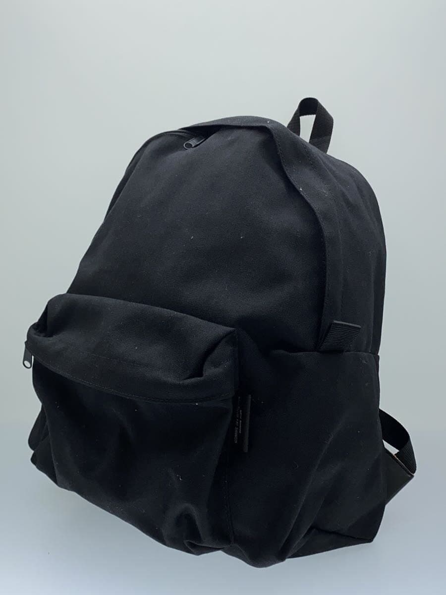 COMME des GARCONS HOMME PLUS Daypack Nylon BLK Solid PZ-K206 Leather Reinforced Inside Zip Pocket 2