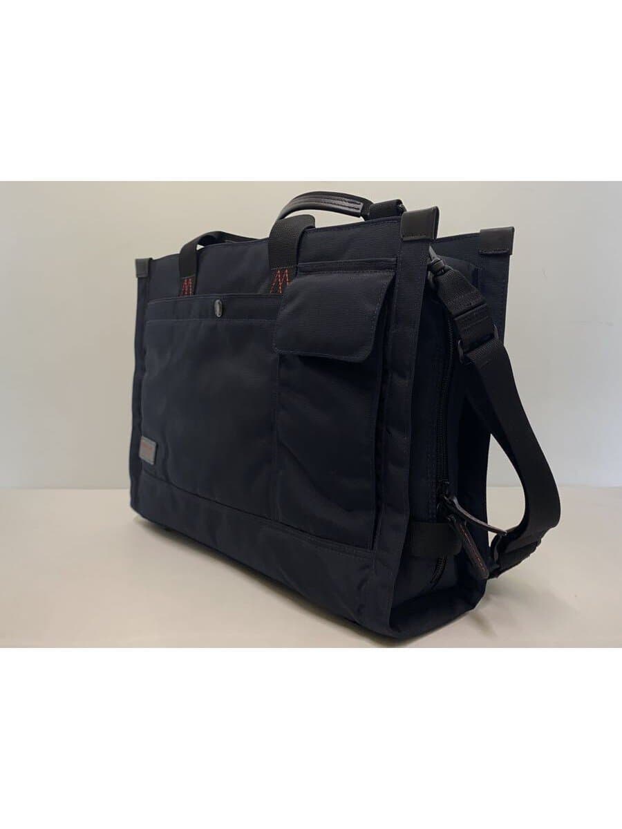 Manhattan Passage Modern 2-Way Briefcase NVY Solid 8060 2