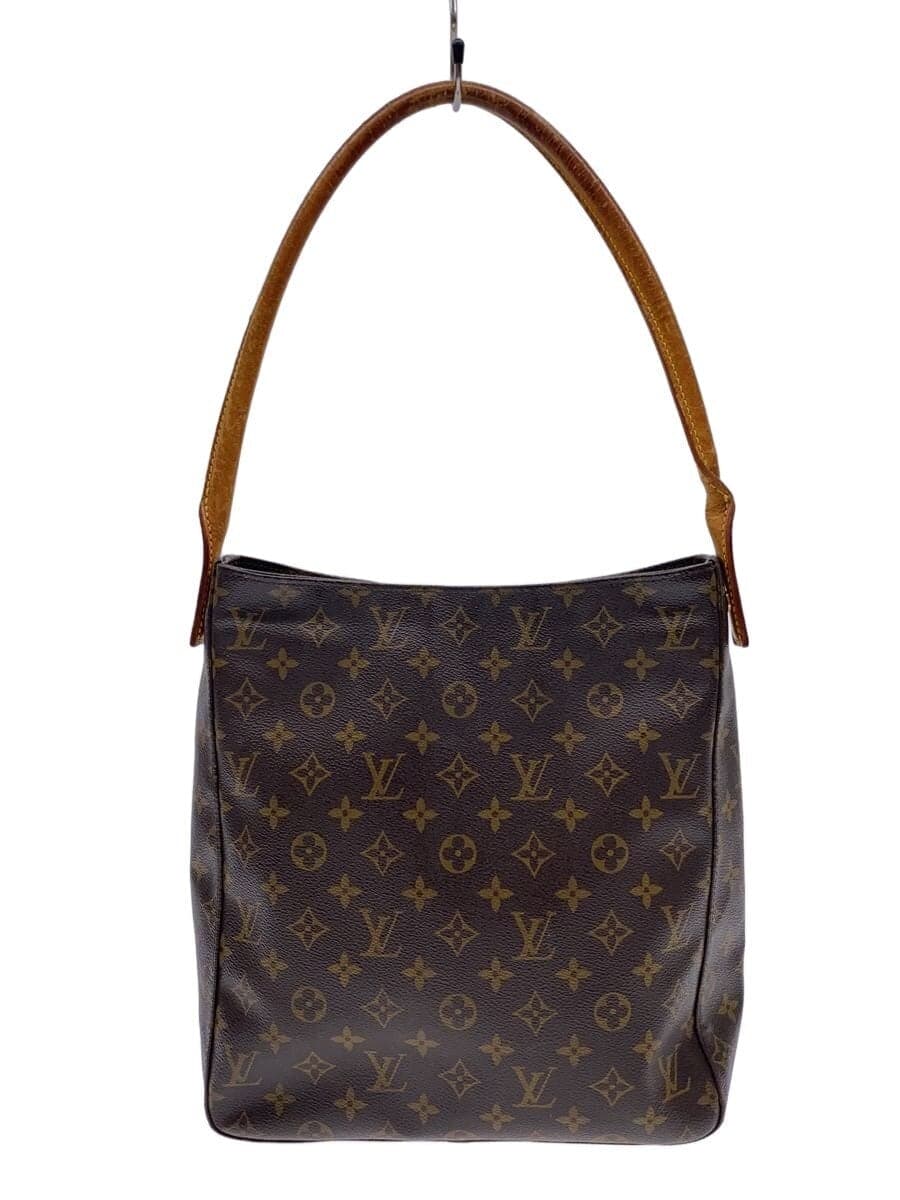 LOUIS VUITTON Looping GM_Monogram Canvas PVC BRW Monogram M51145