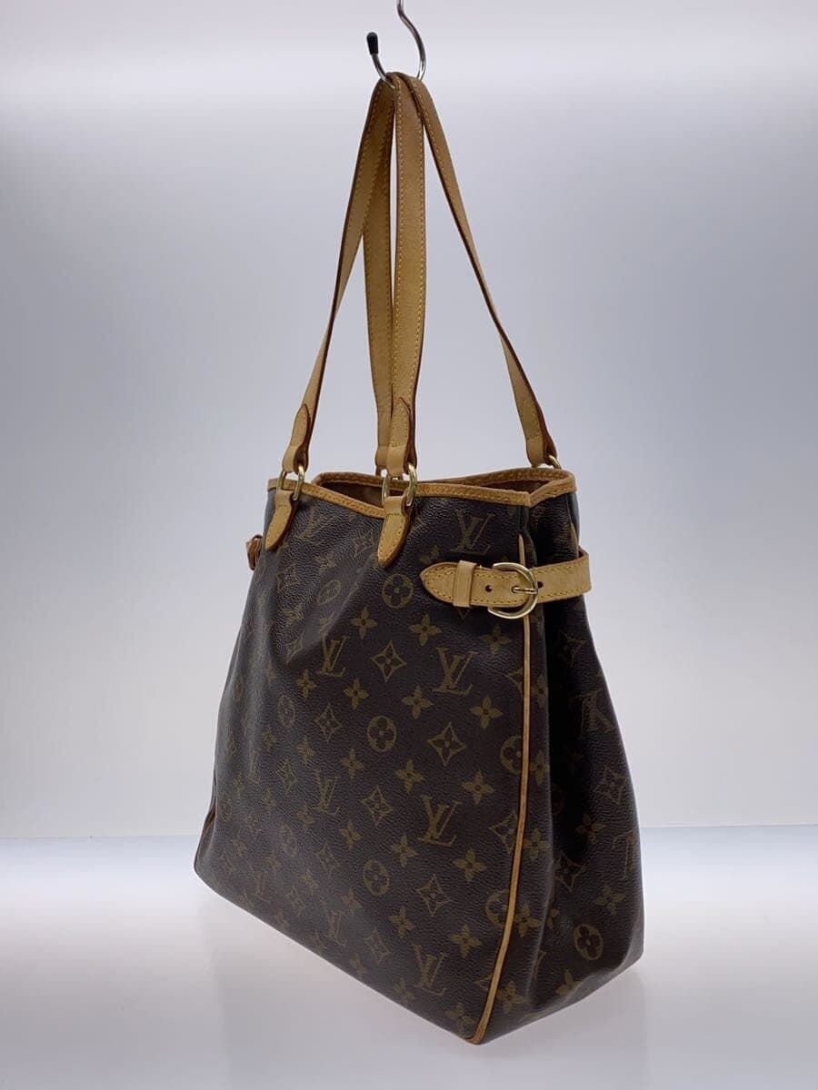 LOUIS VUITTON Tote Bag_Monogram Canvas PVC BRW All-Over Print M51240 2