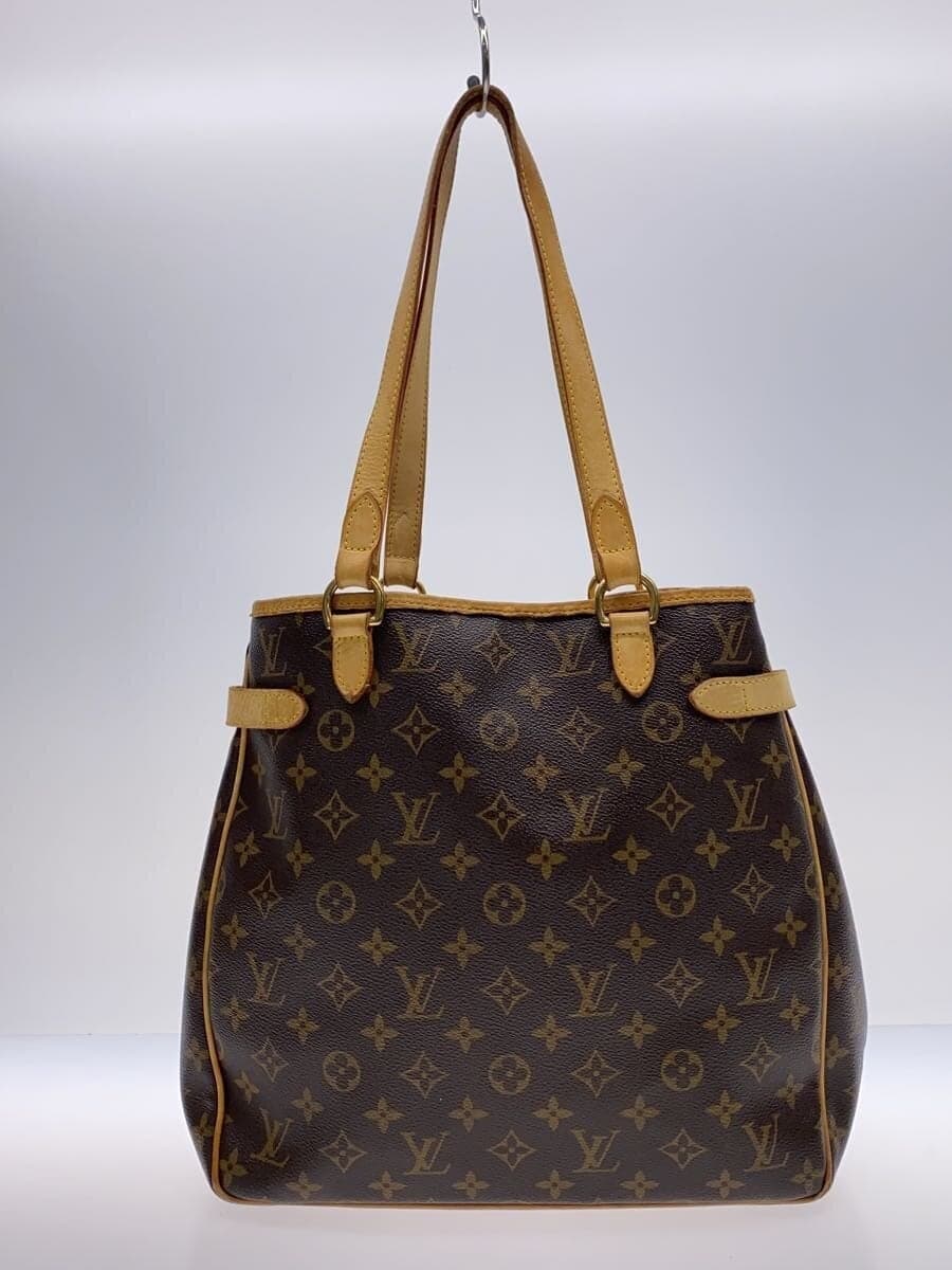 LOUIS VUITTON Tote Bag_Monogram Canvas PVC BRW All-Over Print M51240 3