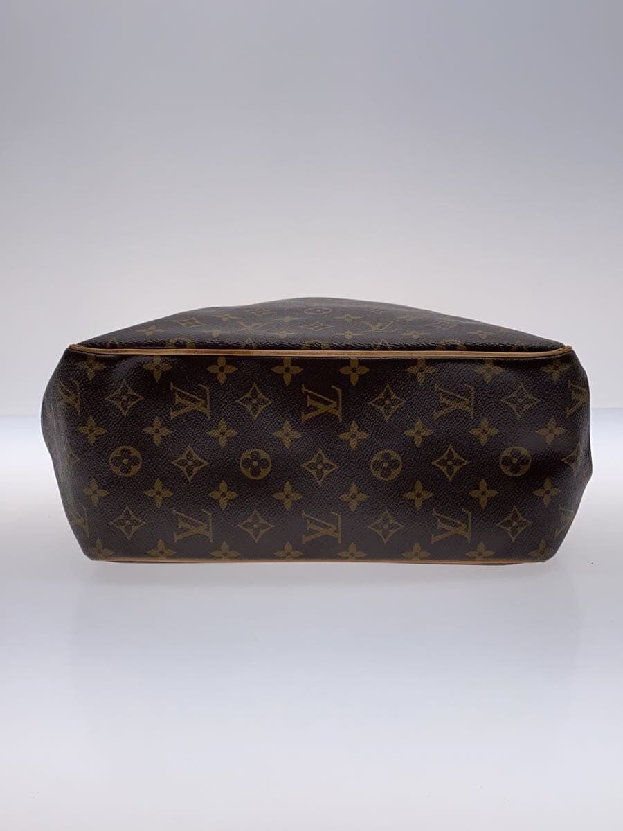LOUIS VUITTON Tote Bag_Monogram Canvas PVC BRW All-Over Print M51240 4