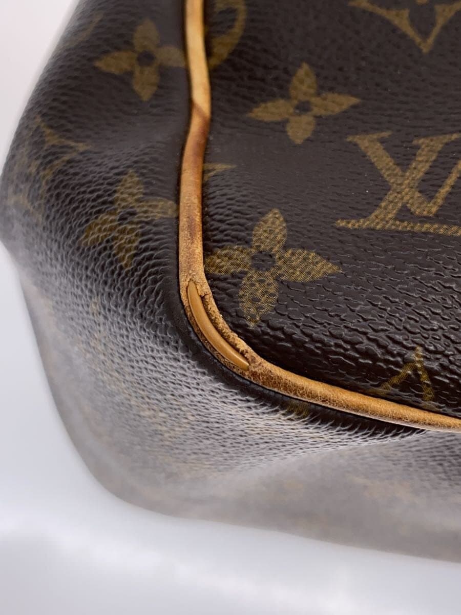 LOUIS VUITTON Tote Bag_Monogram Canvas PVC BRW All-Over Print M51240 7
