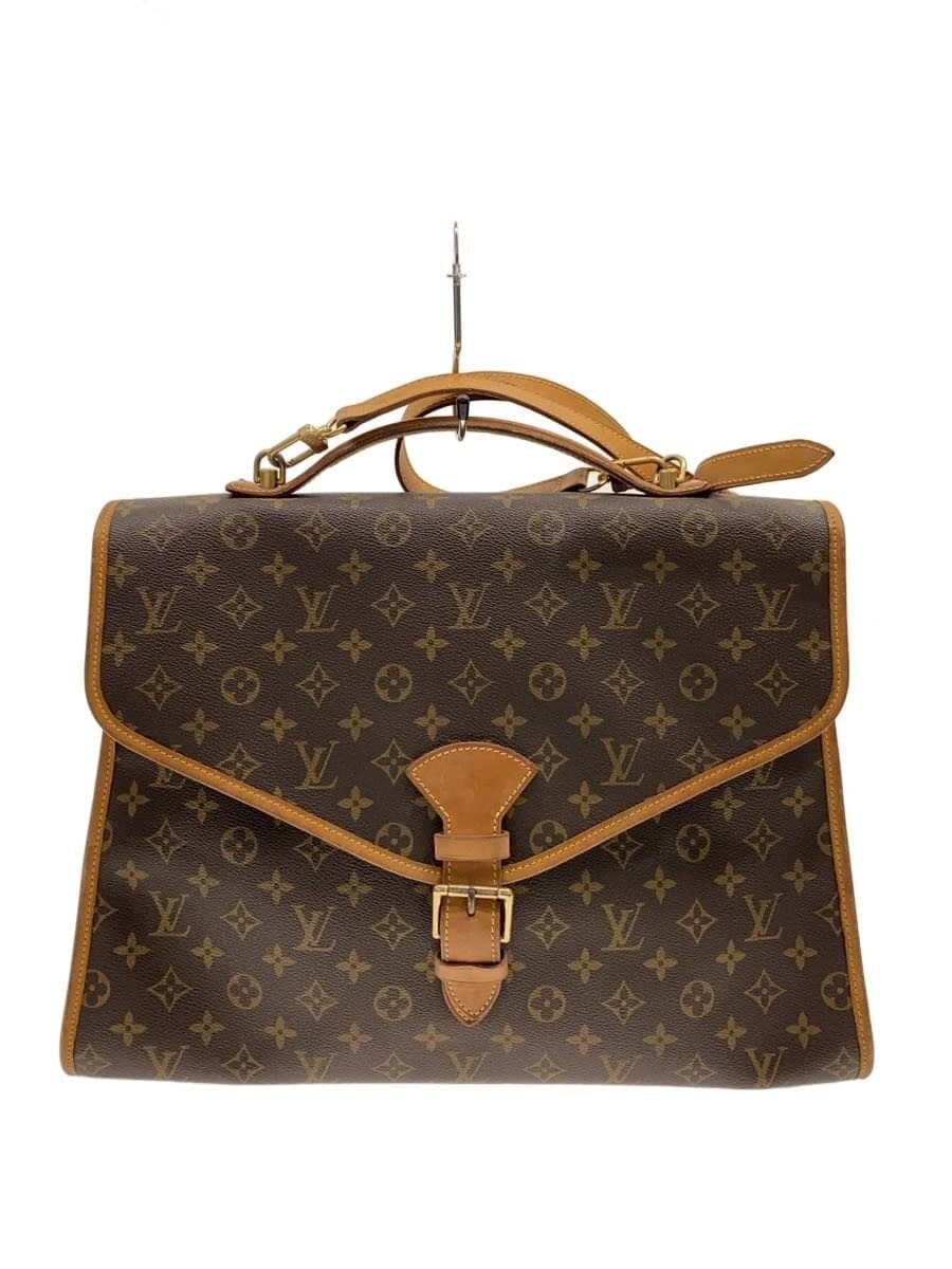 LOUIS VUITTON Beverly _Monogram Canvas PVC BRW All Over Pattern