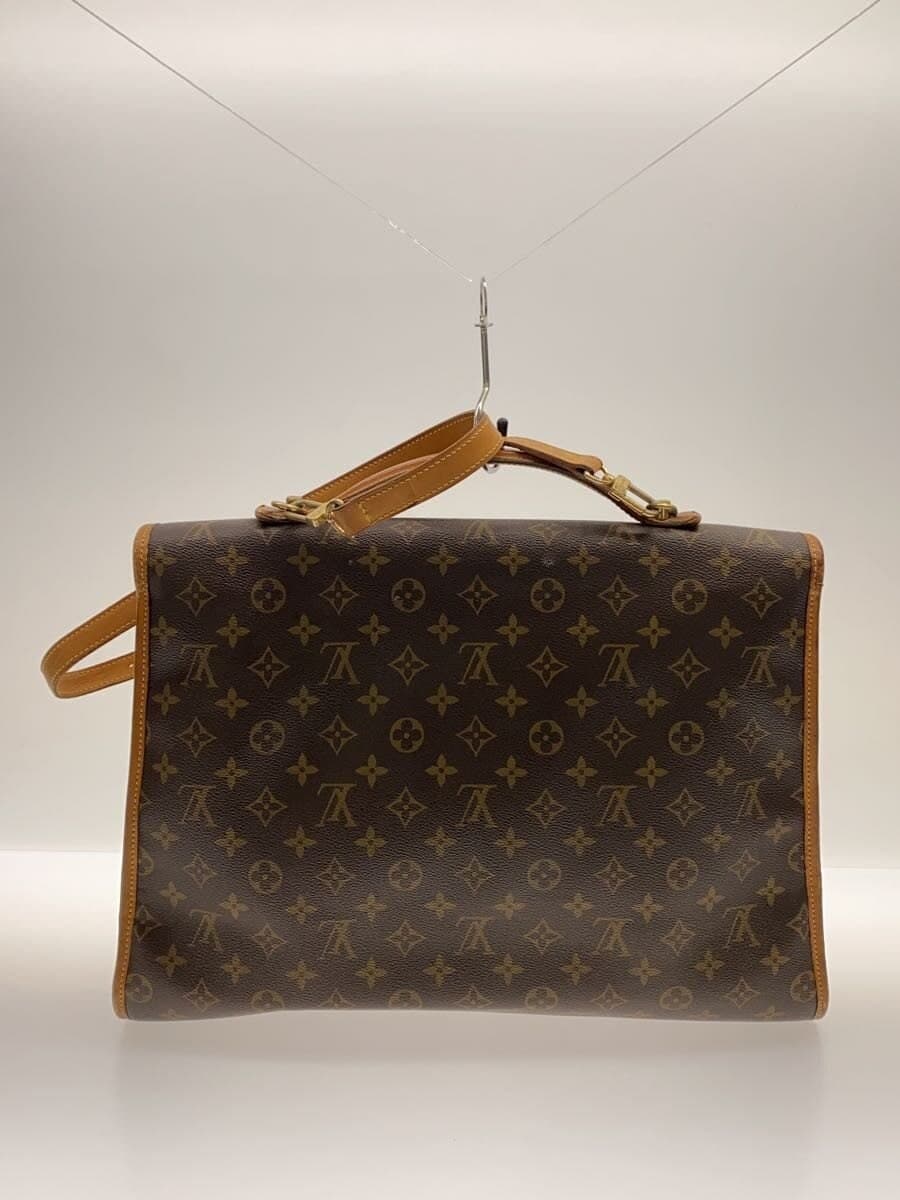 LOUIS VUITTON Beverly _Monogram Canvas PVC BRW All Over Pattern 3