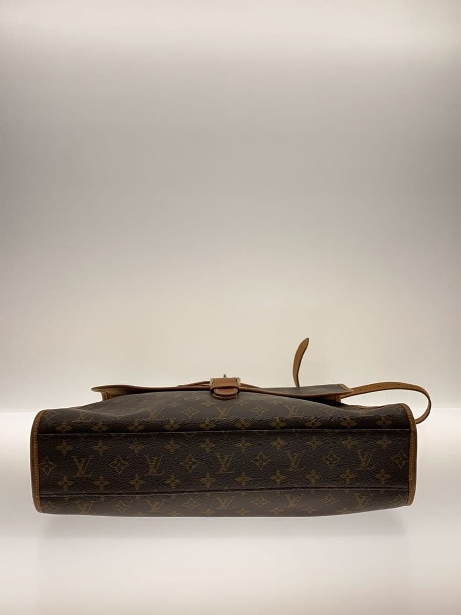LOUIS VUITTON Beverly _Monogram Canvas PVC BRW All Over Pattern 4
