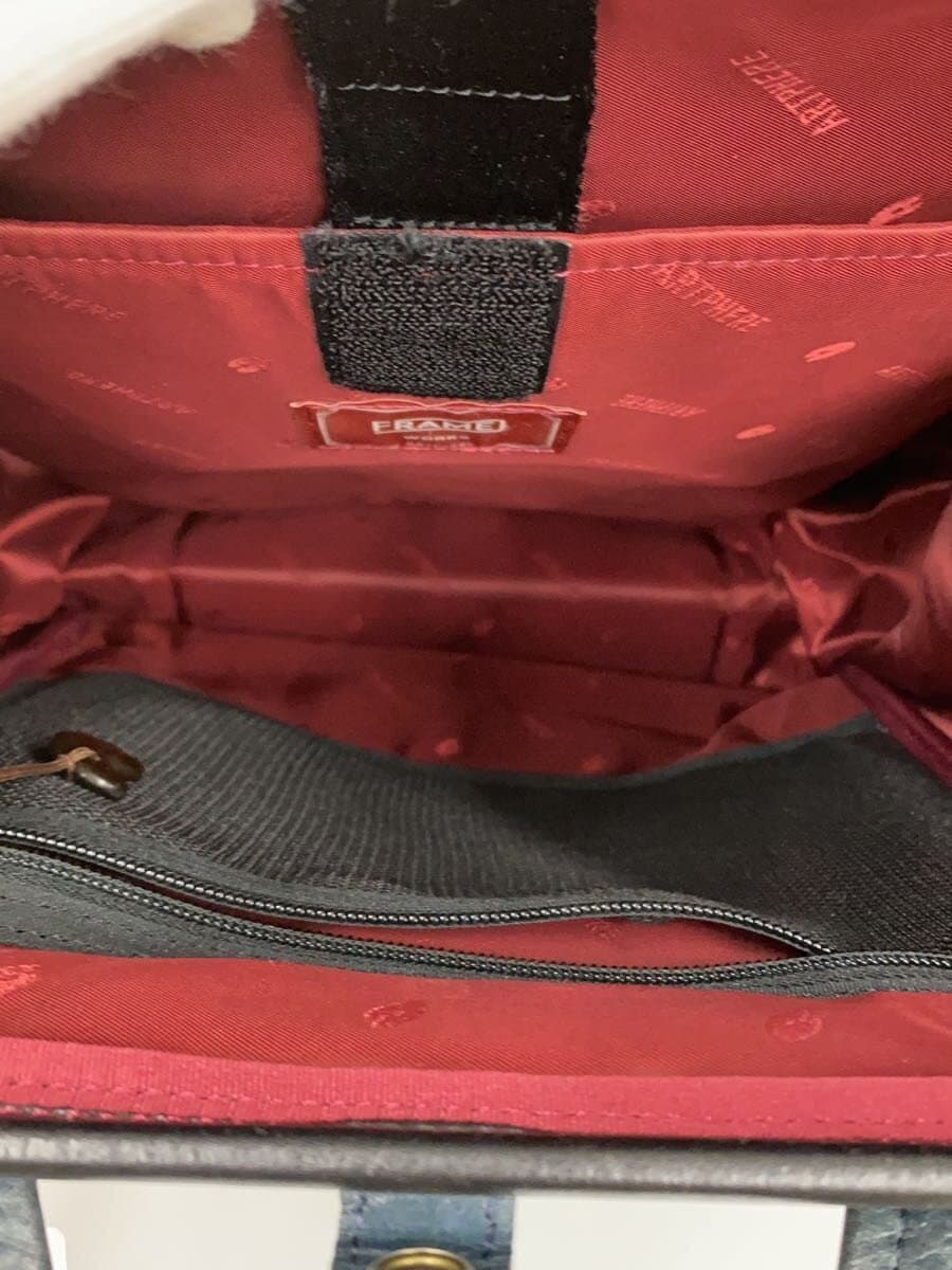 FRA Me WORK Backpack Leather BLK Solid Backpack 6