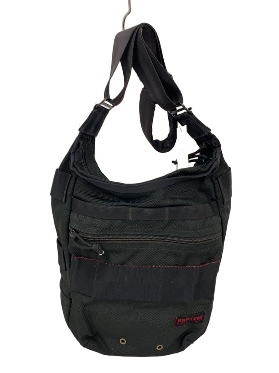 BRIEFING Shoulder Bag Nylon BLK Solid Day Tripper