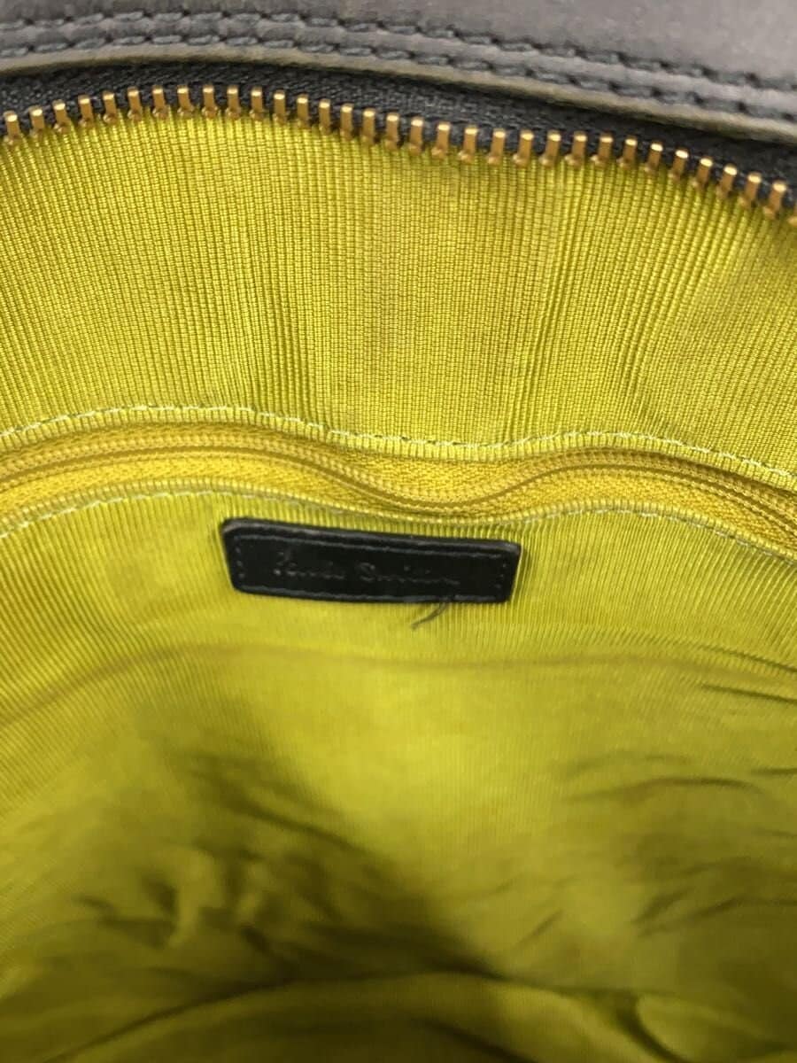 Paul Smith Briefcase Leather BLK Solid Business Bag 5