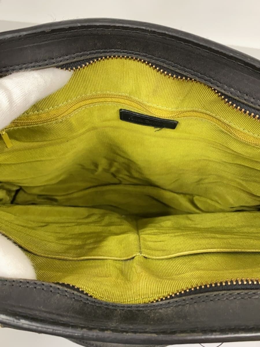 Paul Smith Briefcase Leather BLK Solid Business Bag 6