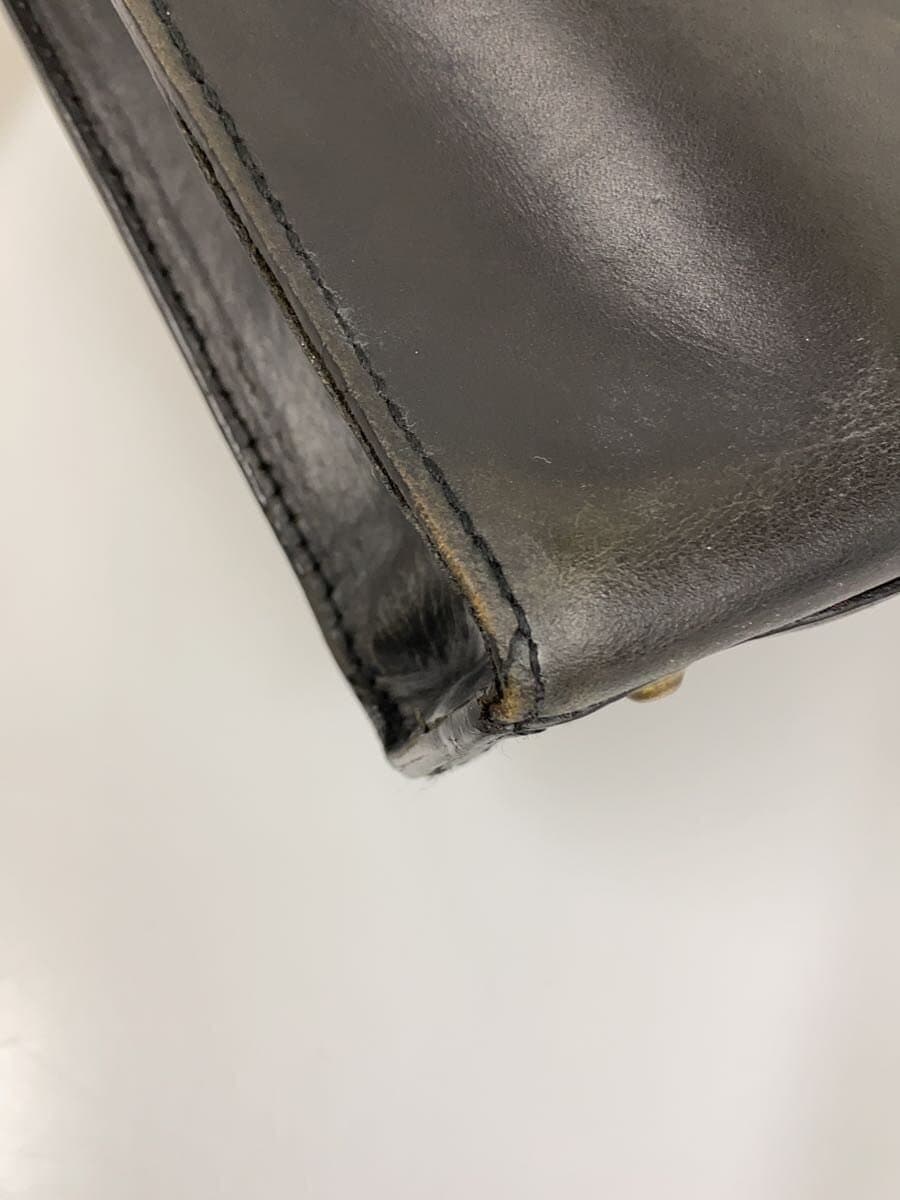 Paul Smith Briefcase Leather BLK Solid Business Bag 7