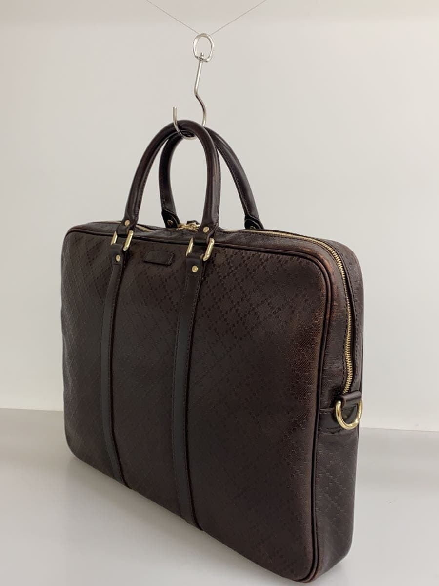 GUCCI Briefcase_Diamante Leather BRW 2